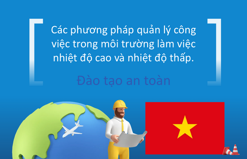 Các phương pháp quản lý công  việc trong môi trường làm việc  nhiệt độ cao và nhiệt độ thấp.